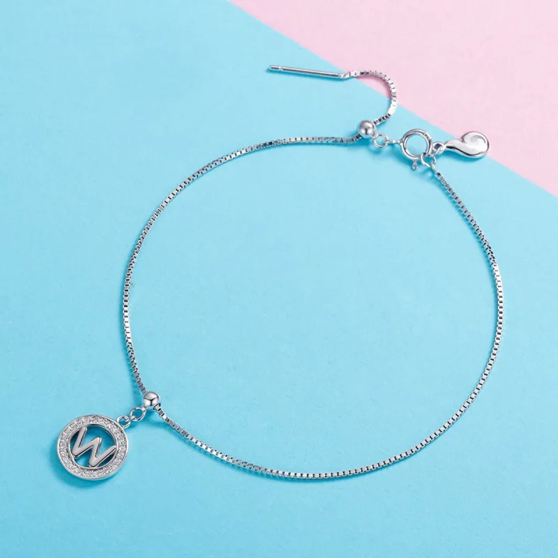(image for) Pandora Style Me Wish Letter-W Dangle - BSP001-W - View 2