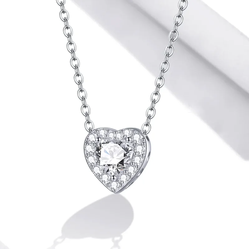 (image for) Pandora Style Bright Love Necklace - SCN455 - View 2