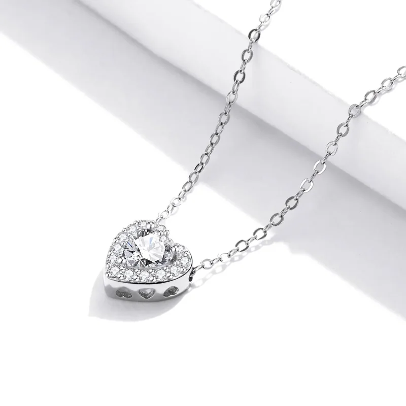 (image for) Pandora Style Bright Love Necklace - SCN455 - View 3