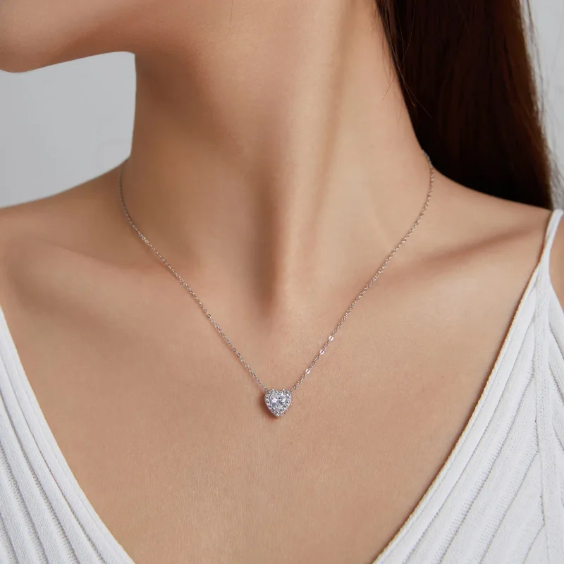 (image for) Pandora Style Bright Love Necklace - SCN455 - View 6