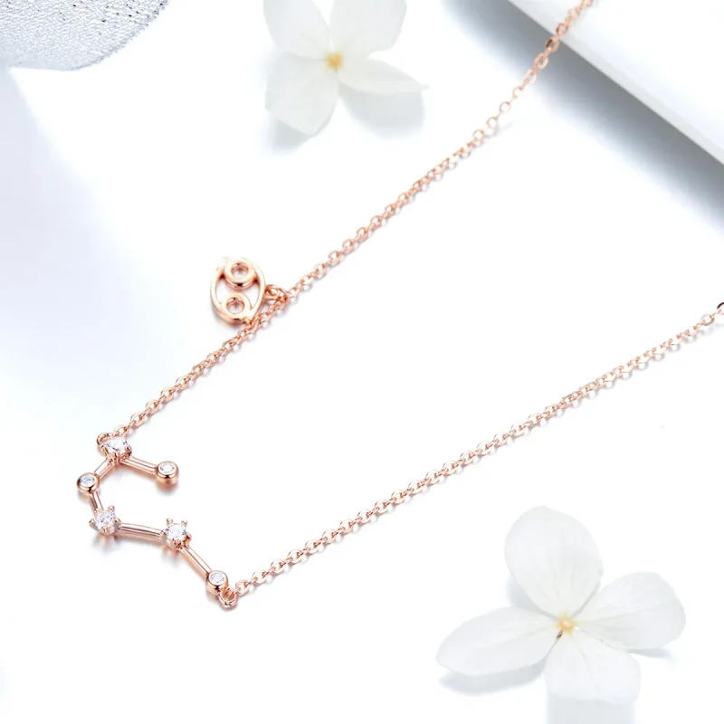 (image for) Pandora Style Cancer Necklace - BSN018 - View 3