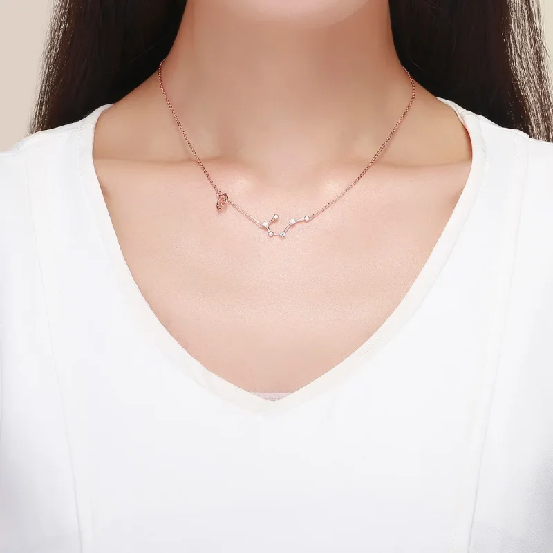 (image for) Pandora Style Cancer Necklace - BSN018 - View 6