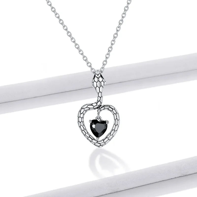 (image for) Pandora Style Creative Snake Necklace - BSN233 - View 2