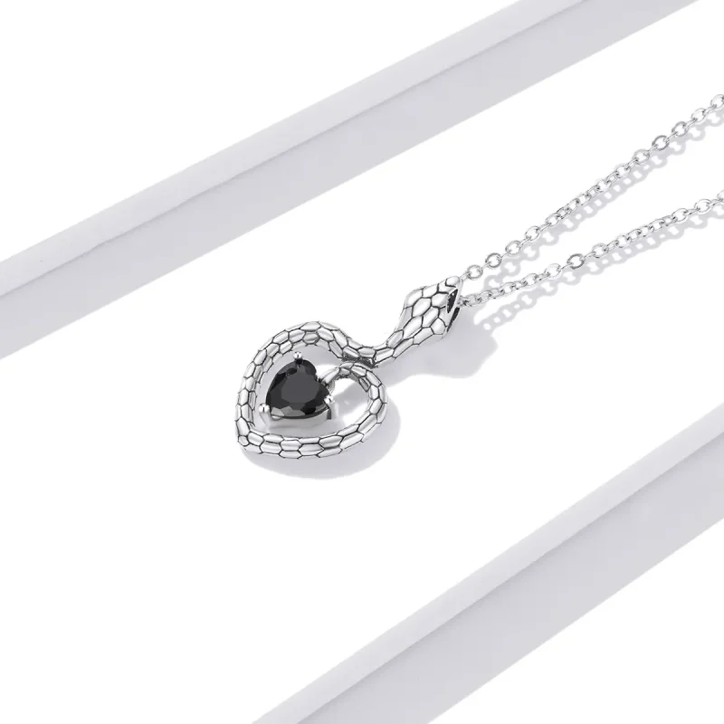 (image for) Pandora Style Creative Snake Necklace - BSN233 - View 3
