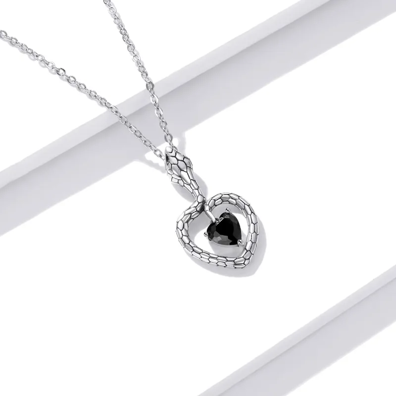 (image for) Pandora Style Creative Snake Necklace - BSN233 - View 4