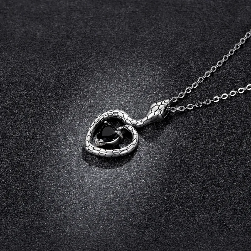 (image for) Pandora Style Creative Snake Necklace - BSN233 - View 6