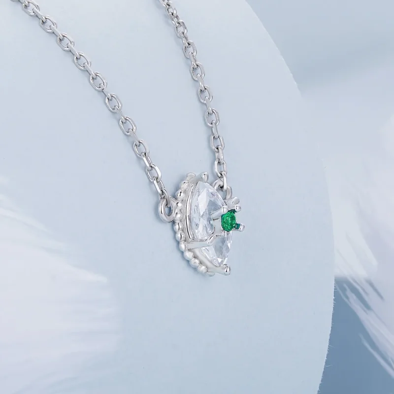 (image for) Pandora Style Devil Eye Necklace - BSN258 - View 2