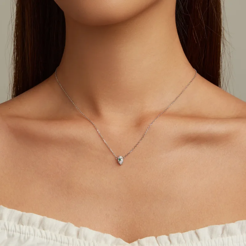 (image for) Pandora Style Devil Eye Necklace - BSN258 - View 6