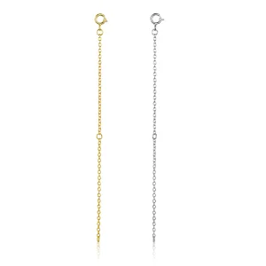 (image for) Pandora Style Extension Chain Necklace Extension Chain - SCA015-10B