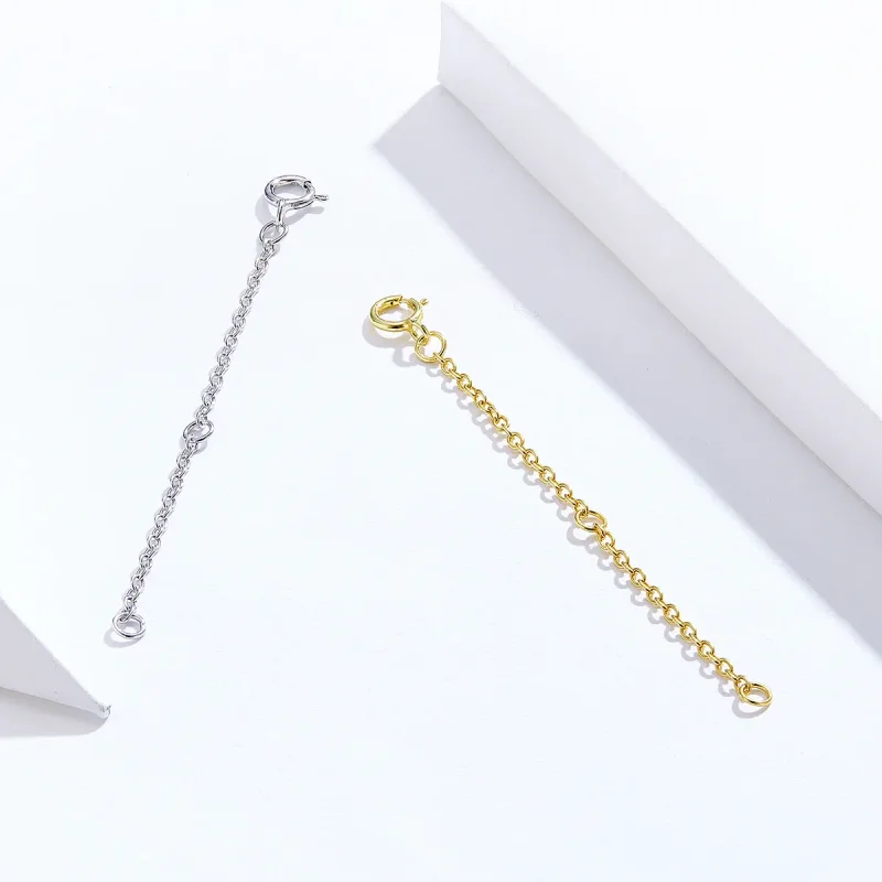 (image for) Pandora Style Extension Chain Necklace Extension Chain - SCA015-6A - View 3