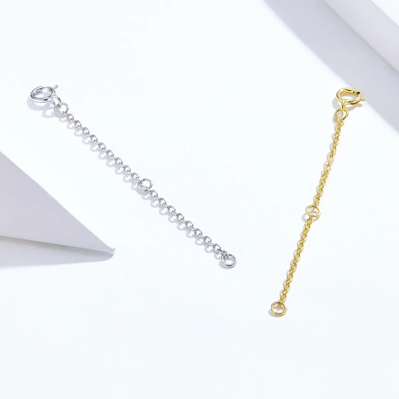 (image for) Pandora Style Extension Chain Necklace Extension Chain - SCA015-6A - View 4
