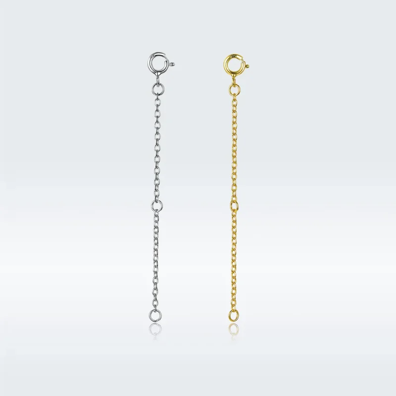 (image for) Pandora Style Extension Chain Necklace Extension Chain - SCA015-6B - View 5