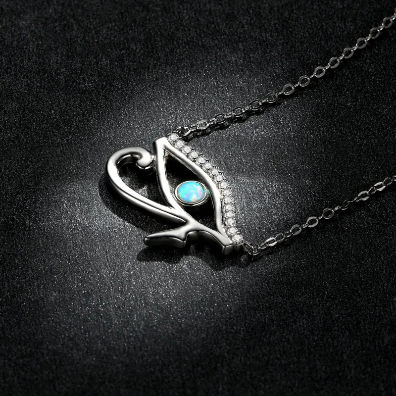 (image for) Pandora Style Eye of Horus Necklace - BSN241 - View 5