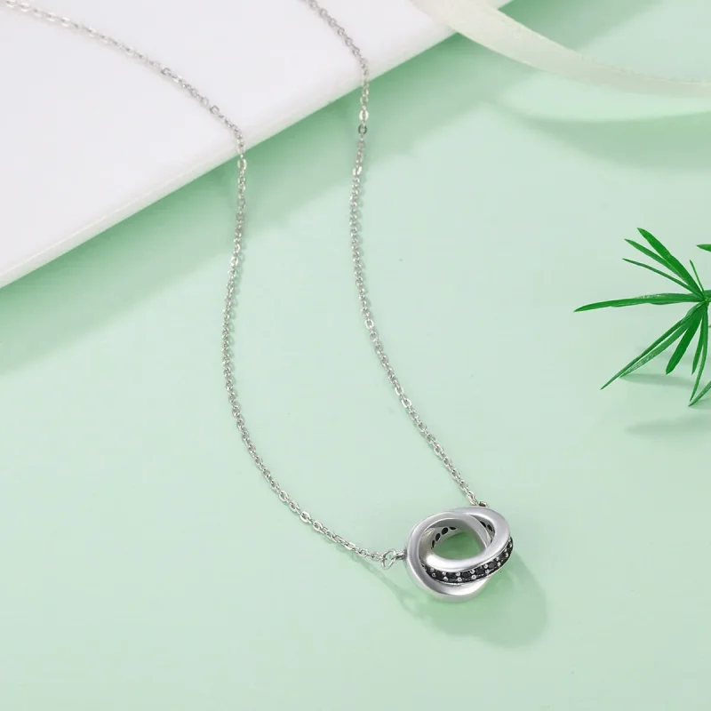 (image for) Pandora Style Hug Tightly Necklace - SCN147 - View 5