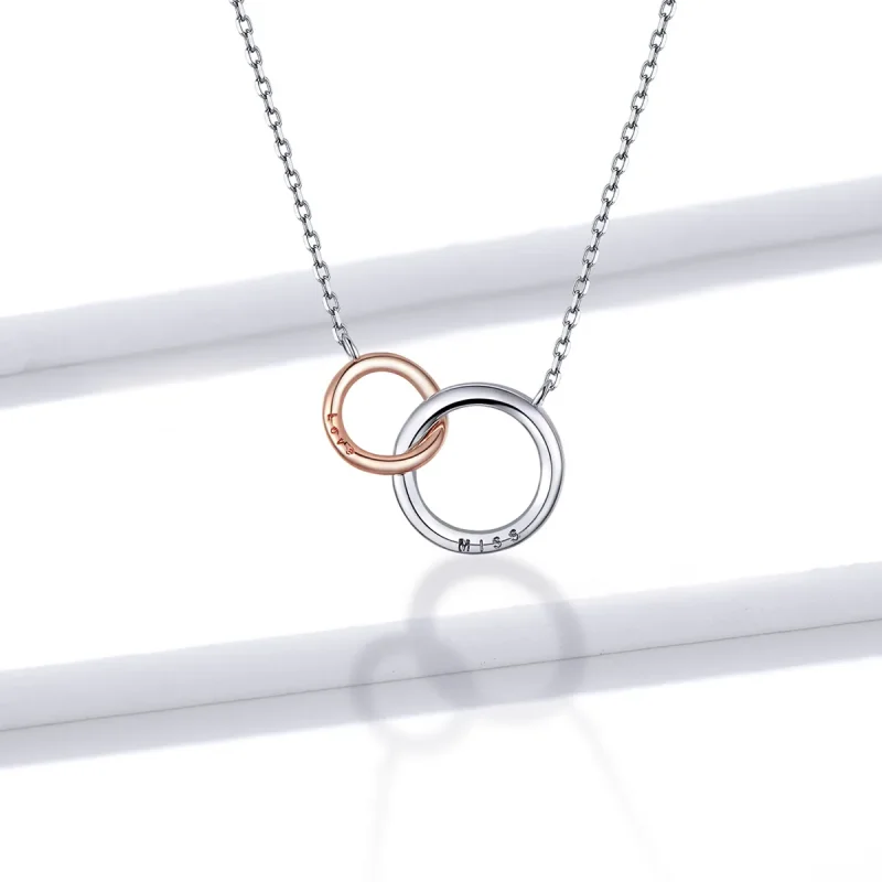 (image for) Pandora Style Infinite Love Necklace - BSN159 - View 5