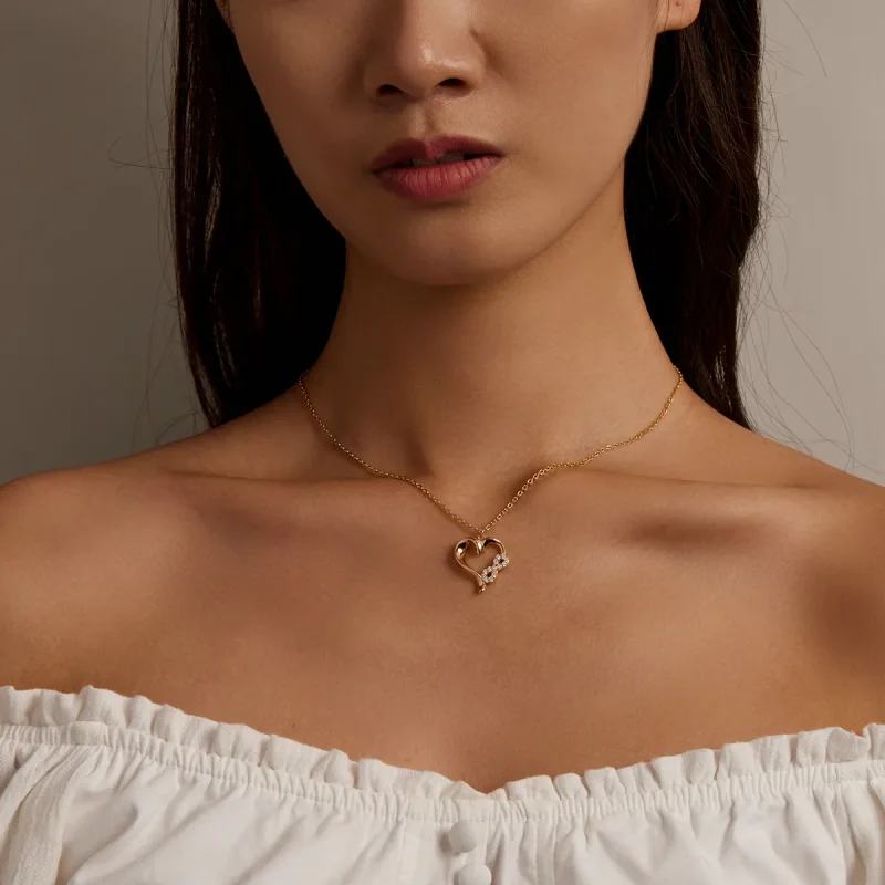 (image for) Pandora Style Infinite Love Necklace - BSN236 - View 7