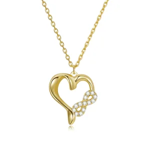 (image for) Pandora Style Infinite Love Necklace - BSN236