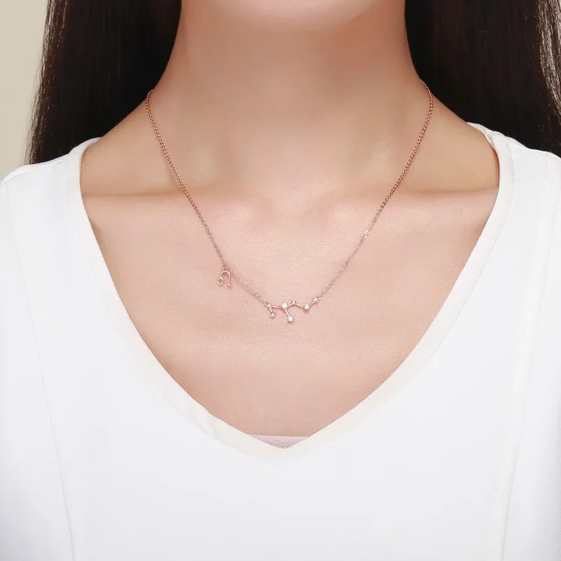 (image for) Pandora Style Leo Necklace - BSN021 - View 6
