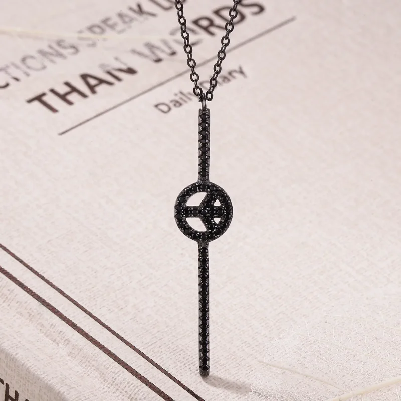 (image for) Pandora Style Longing For Peace Necklace - VSN048 - View 4