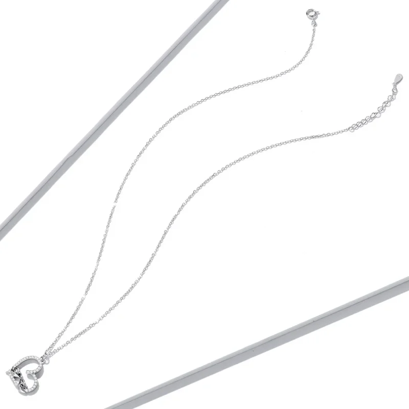 (image for) Pandora Style Love Bird Necklace - BSN237 - View 4