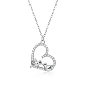 (image for) Pandora Style Love Bird Necklace - BSN237