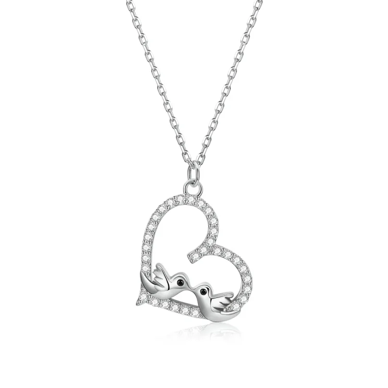 (image for) Pandora Style Love Bird Necklace - BSN237