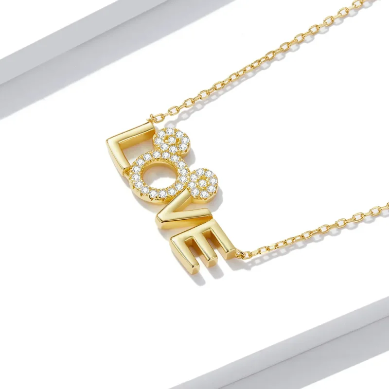 (image for) Pandora Style Love Brand Necklace - BSN238 - View 3