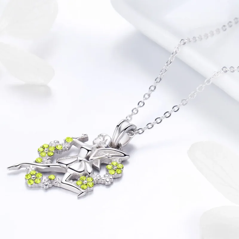(image for) Pandora Style Lucky Elf Necklace - BSN005 - View 3
