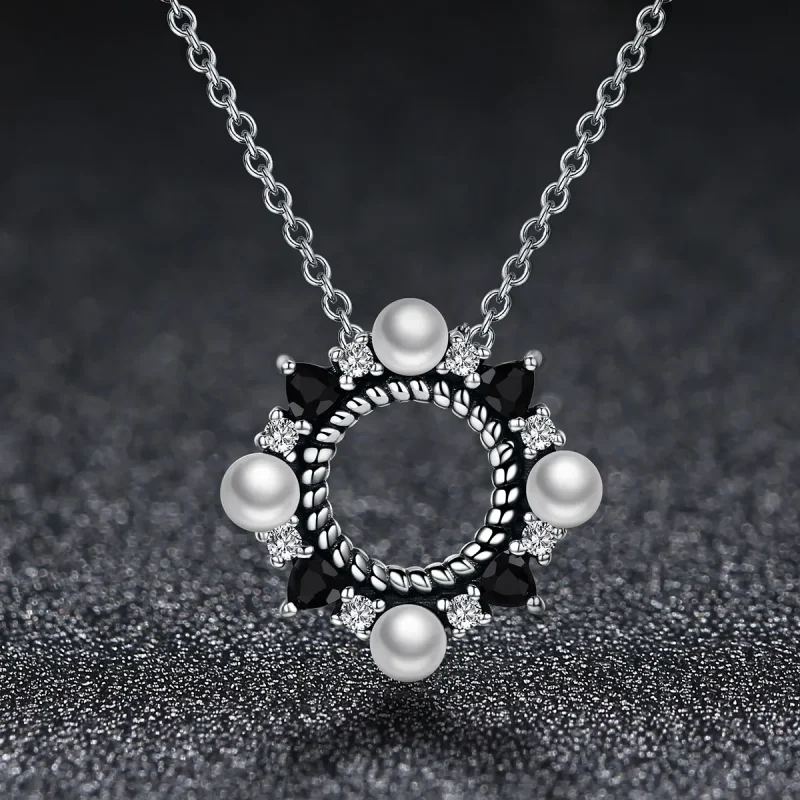 (image for) Pandora Style Magnificent Movement Necklace - VSN032 - View 2