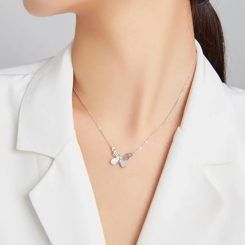 (image for) Pandora Style Metamorphosis Necklace - BSN216 - View 6