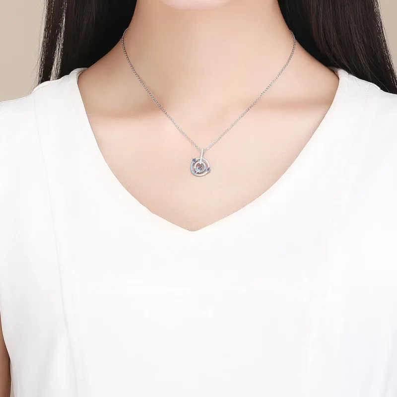(image for) Pandora Style Meteor Trail Necklace - BSN041 - View 7