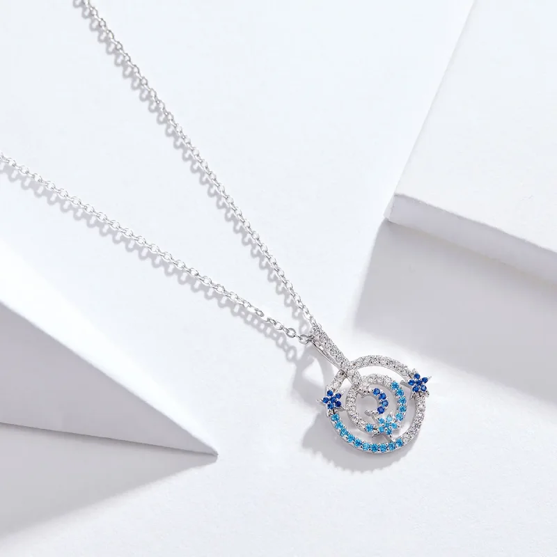(image for) Pandora Style Meteor Trail Necklace - BSN041 - View 9
