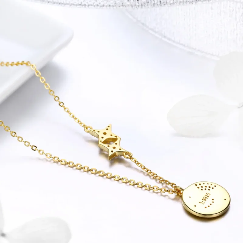(image for) Pandora Style Mysterious Interstellar Necklace - SCN281 - View 5