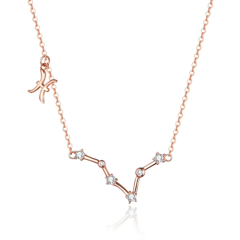 (image for) Pandora Style Pisces Necklace - BSN017