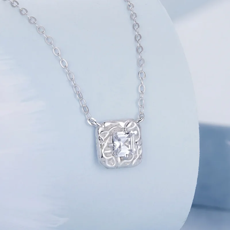 (image for) Pandora Style Princess Ascher Necklace - BSN267 - View 2