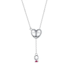 (image for) Pandora Style Proposal Necklace - BSN073