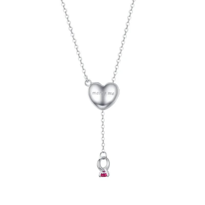 (image for) Pandora Style Proposal Necklace - BSN073