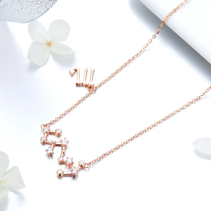 (image for) Pandora Style Scorpio Necklace - BSN025 - View 3