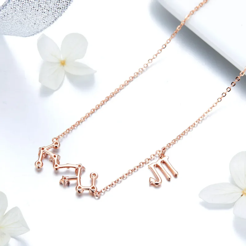 (image for) Pandora Style Scorpio Necklace - BSN025 - View 4