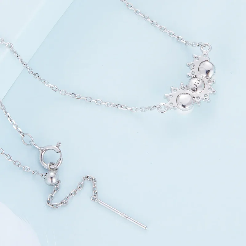 (image for) Pandora Style Shell Beads Necklace - BSN269 - View 4