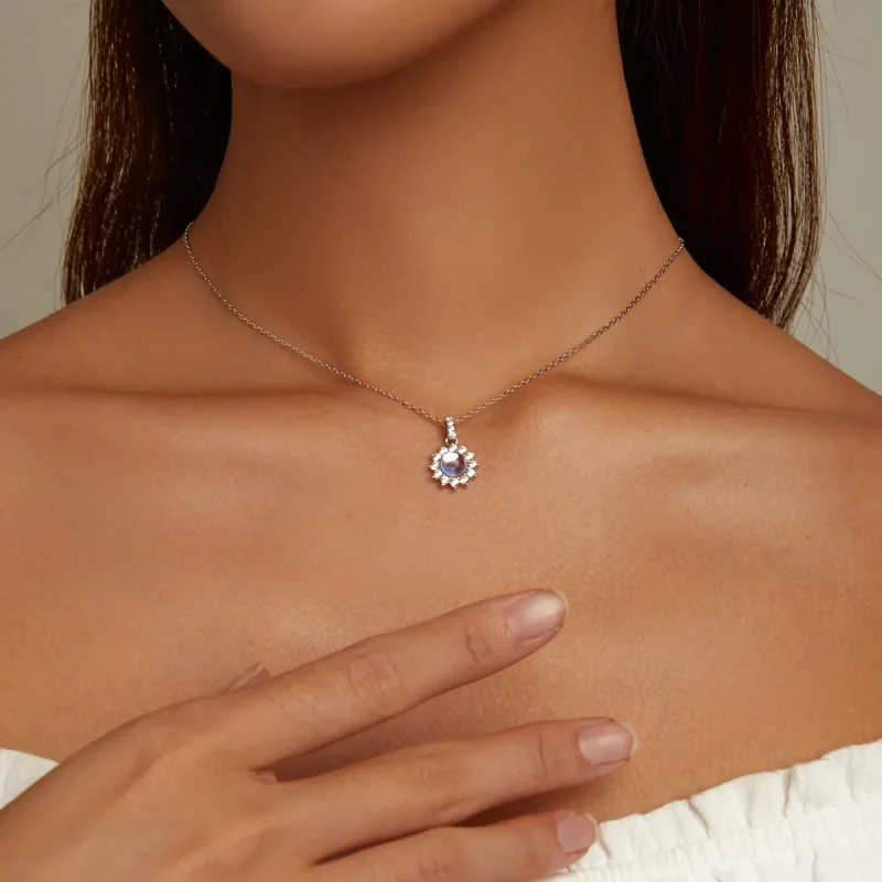 (image for) Pandora Style Shine Little Sun Necklace - BSN242 - View 8