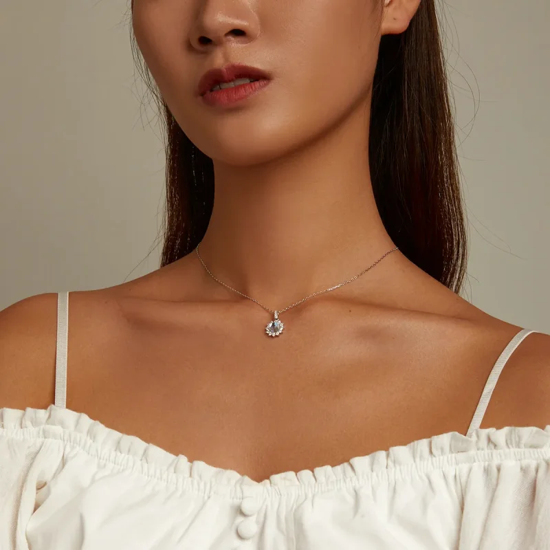 (image for) Pandora Style Shine Little Sun Necklace - BSN242 - View 9