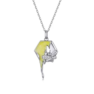 (image for) Pandora Style Shiny Hive Necklace - BSN213