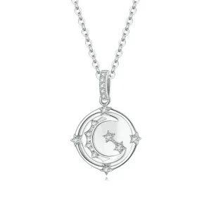 (image for) Pandora Style Silver Accompany Pendant Necklace - SCN428