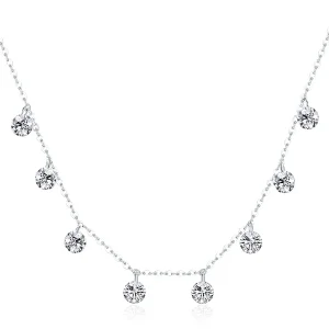 (image for) Pandora Style Silver Beauty of Simplicity Chain Necklace - SCN299