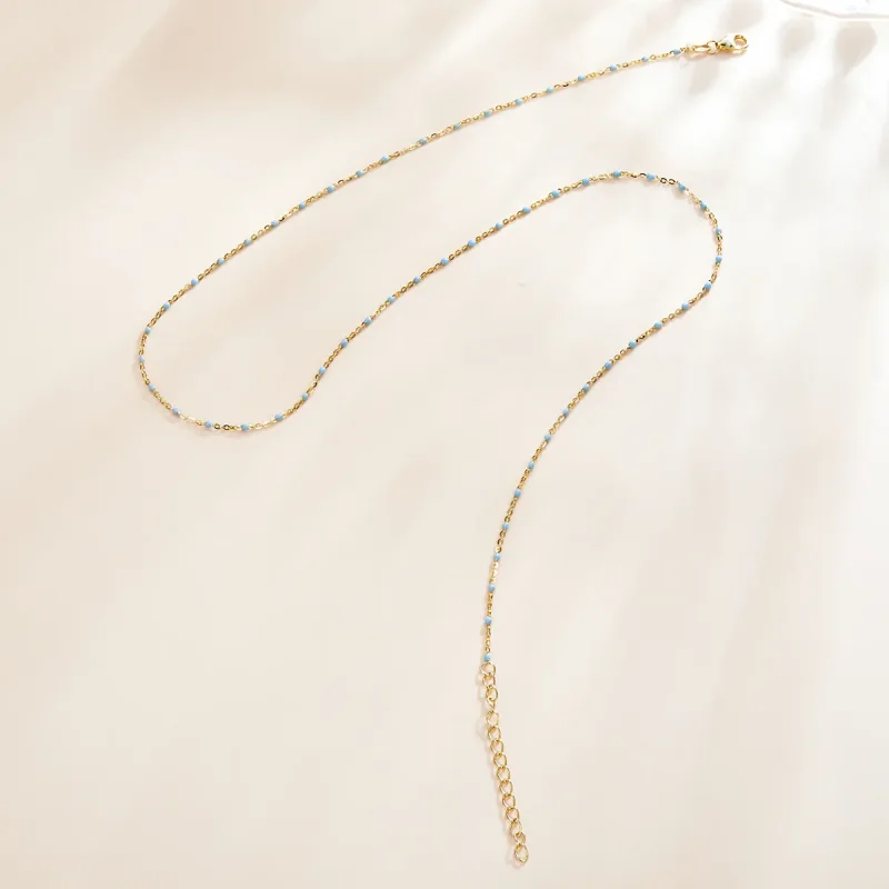 (image for) Pandora Style Silver Bohmian Necklaces Chain - SCN452 - View 4