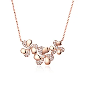 (image for) Pandora Style Silver Clover Necklace - SCN375