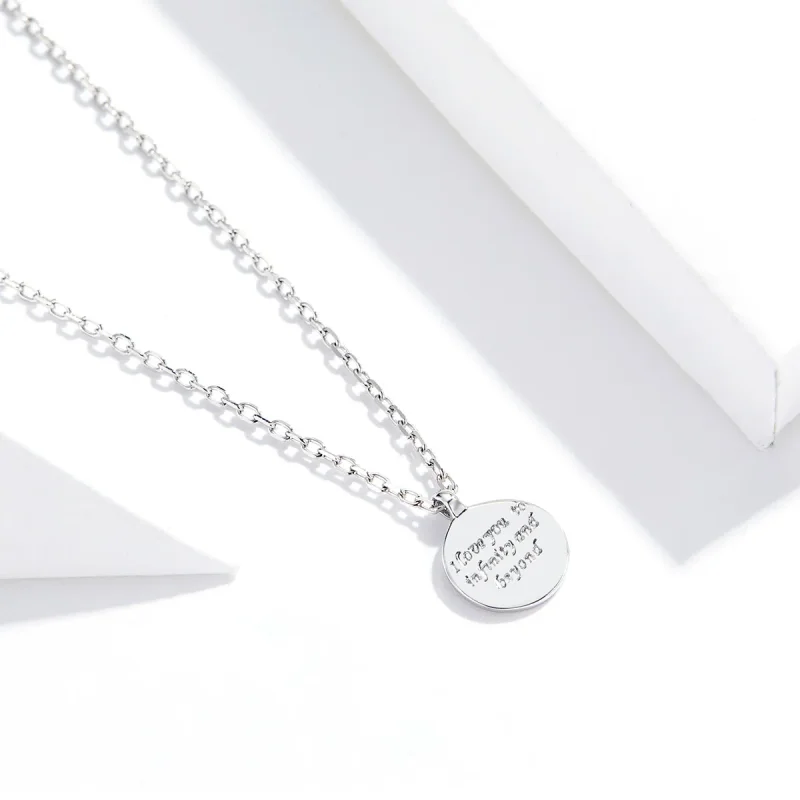 (image for) Pandora Style Silver Confessions Necklace - SCN374 - View 3