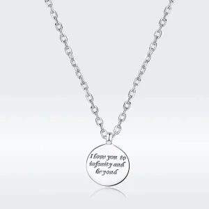 (image for) Pandora Style Silver Confessions Necklace - SCN374
