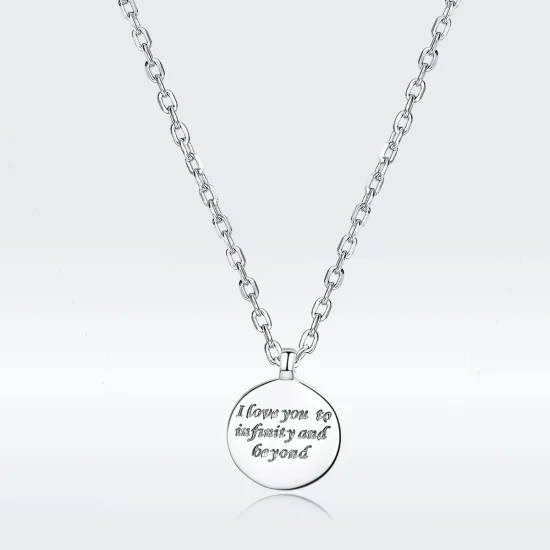 (image for) Pandora Style Silver Confessions Necklace - SCN374